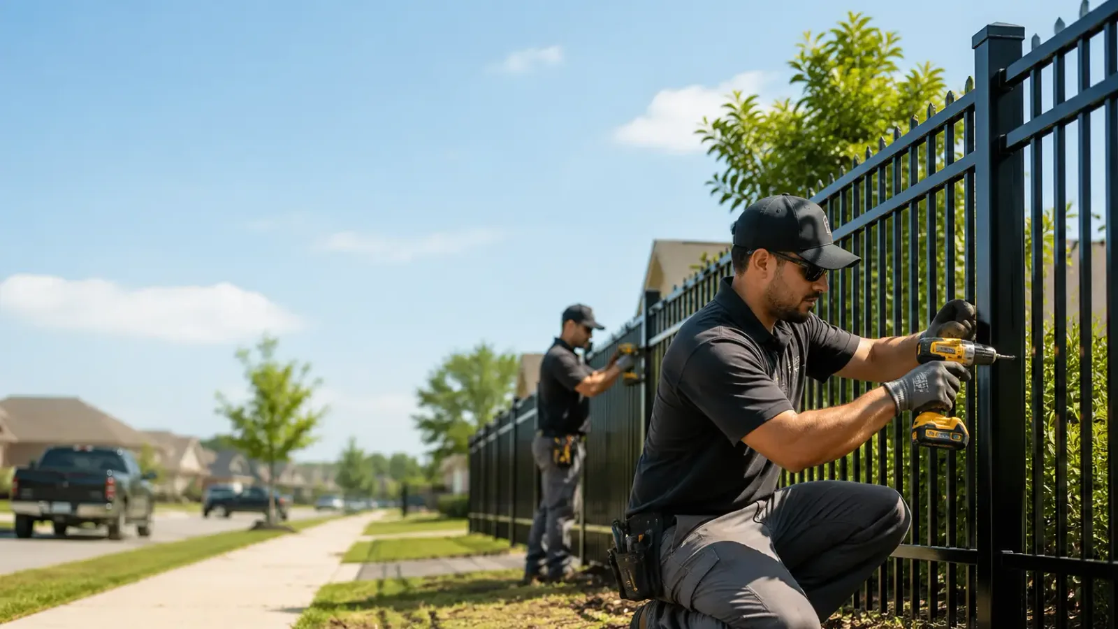 Metal Fence Installation in Lancing, TN